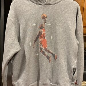 Jordan Essentials Nike 2021 Holiday Hoodie (original embroidered stitching)